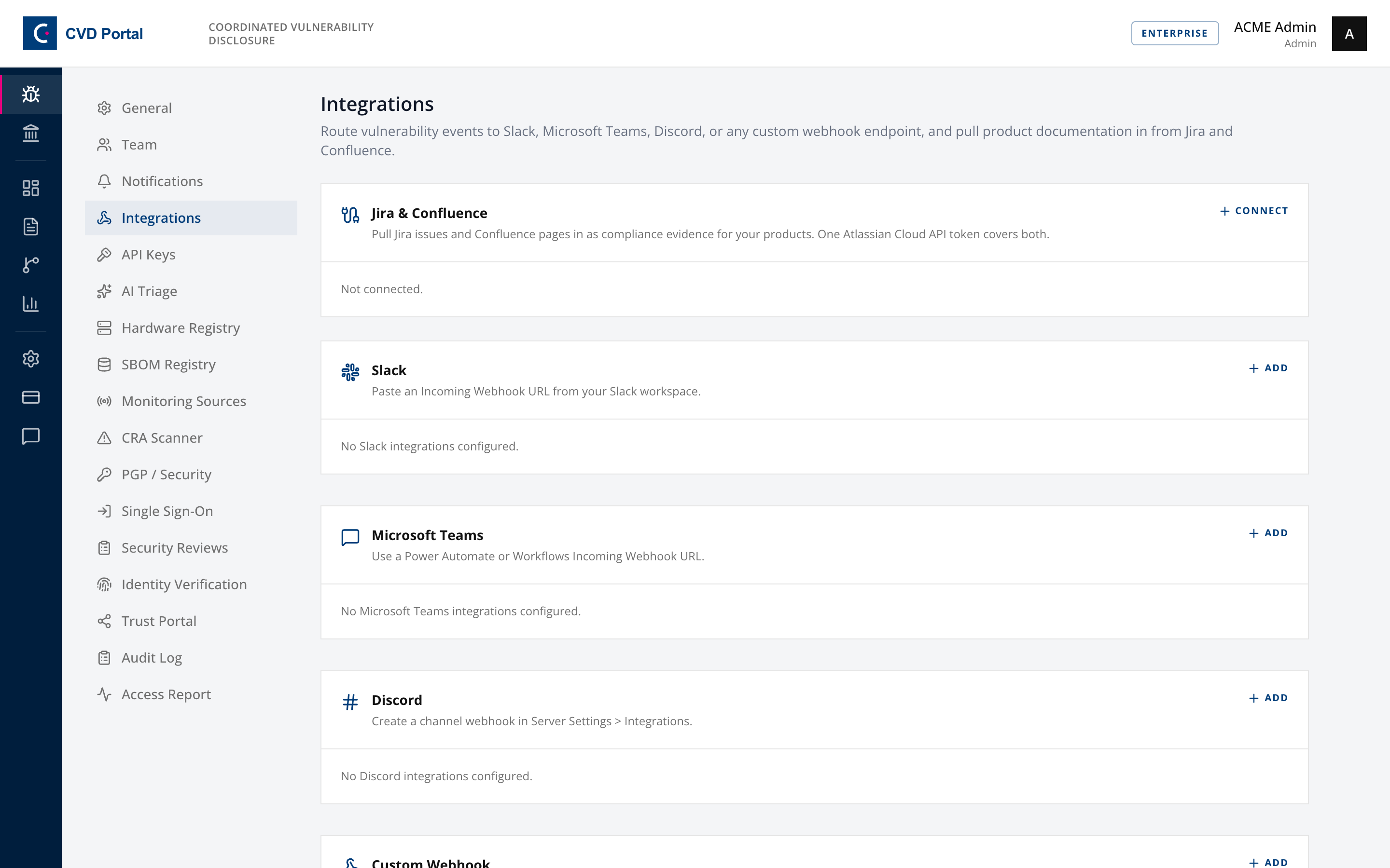 Integrations