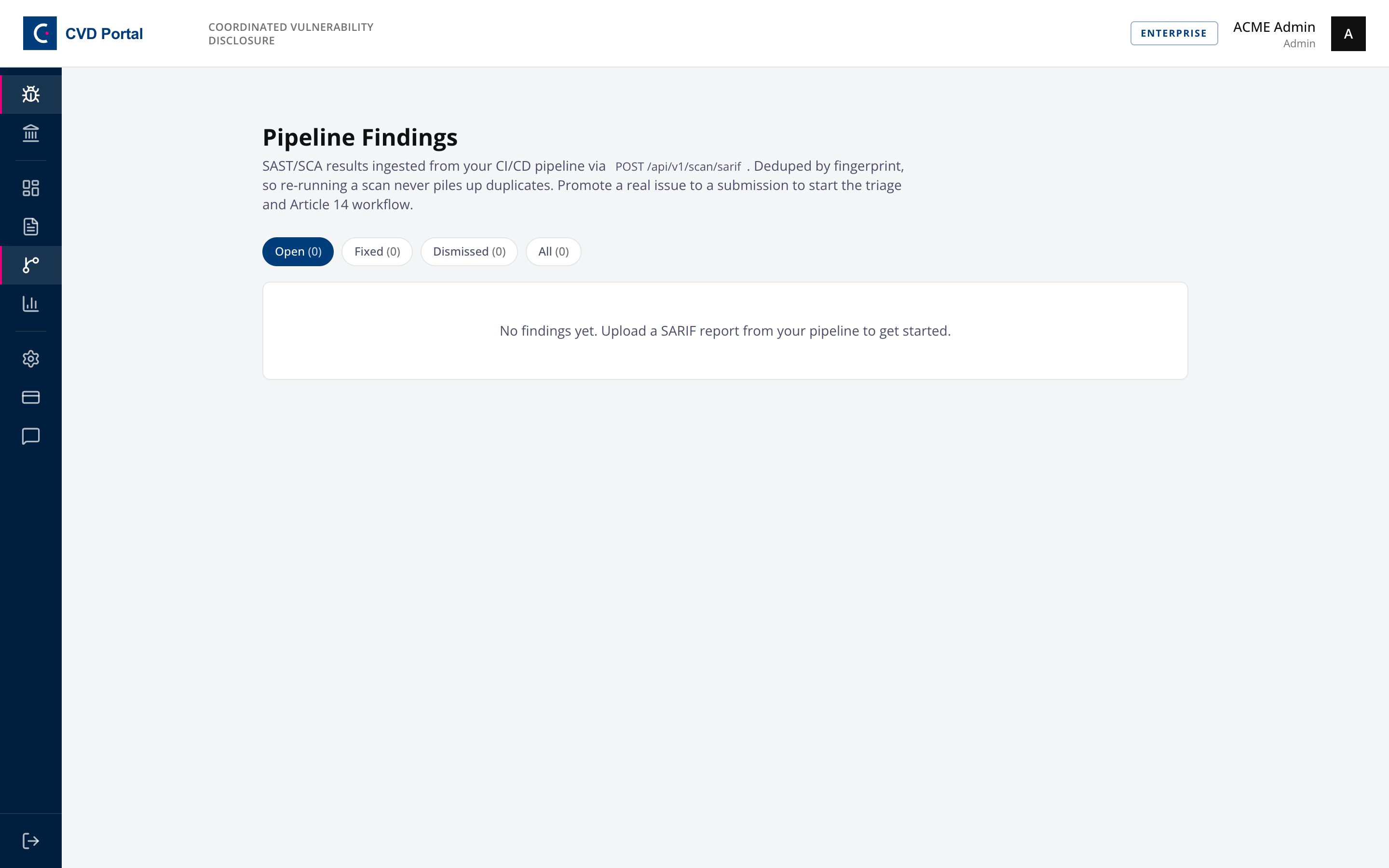 Pipeline findings